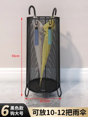 Umbrella Stand Storage and Draining Multi-Functional Umbrella Holder Door Storage Rack Household Umbrella Bucket Commercial Rack Storage Rack For Home