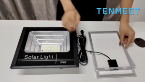 Ciwolf mall TenMeet ไฟ Solar outdoor โคมไฟโซลาร์เซลล์ สปอตไลท์โซล่าSpotlight solar แสงขาว ประกัน1ปี ไฟใช้ภายนอกและโซลาร์เซลล์ โซล่าเซลล์