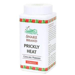 Snake Brand Prickly Heat Original Cooling Powder 140g