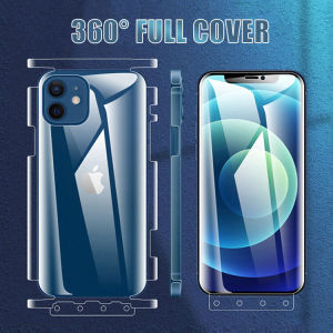 Full Coverage Soft Hydrogel Film for iphone 17 16 Pro Max iPhone Air 16e 15 Plus 14 Pro Max 14 Plus 13 12 11 8 7 6 SE 2020 mini Full Cover The Edge and Back Matte Soft Screen Protector