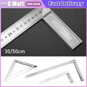 Aluminum Alloy Square Right Ruler Angle 90 Turning Ruler Woodworking Measuring Tool Gauge Angle Square Ruler for Carpenter