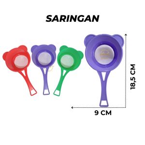 (1 PCS) SARINGAN TEH PLASTIK / SARINGAN KOPI PLASTIK /  SARINGAN SANTAN