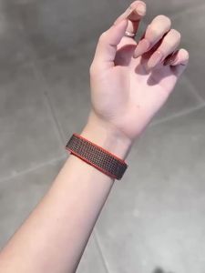 Stylish Nylon Ring Strap For Google Fitbit Air Band Multi Color Optional Adjustable Braided Watch Strap For Google Fitbit Air
