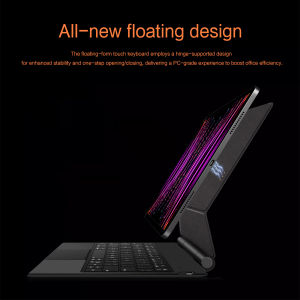 LFOIQN Smart Pogo Pin Keyboard Case For iPad Pro 12.9 inch 3rd 4th 5th 6th 2018-2022 Pro11 M5 M4 Air 11 13 M3 M2 Magic Cover
