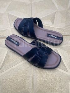 Sandal wanita H motif anyaman//sandal slop wanita//sendal slop//sandal cewek