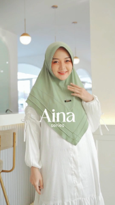DAFFI HIJAB - AINA SERIES Jilbab Instan Jersey Ped Premium Adem dan Nyaman