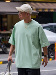 Broshood Bros Affd 2024 Spring/Summer Japanese Loose Sorona Ice-Feeling Fabric Double Pocket Tee