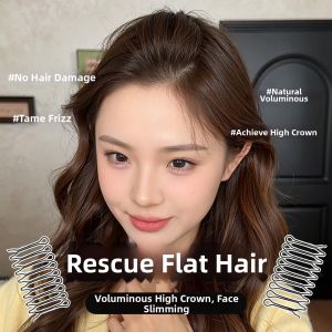 PINK EMPRESS | Invisible Flat Hair Fixer Anti-Flattening Comb