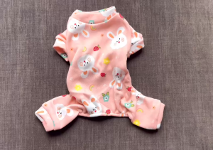 ÁO THUN NỈ HOẠ TIẾT THỎ CUTE TỪ 1-5KG DÀNH CHO THÚ CƯNG CHÓ MÈO