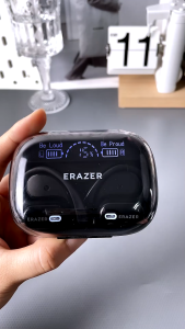 Lenovo ERAZER XP18 AI ชุดหูฟังแปล บลูทูธไร้สาย V6.0 แบตสํารองชาร์จโทรศัพท์มือถือ หูฟังกีฬาเปิด คุณภาพเสียงไฮไฟ IPX5