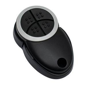 TELECO TXP-433-A01/A02/A04 433.92 MHz Mã Cuộn Thay Thế Bộ Phát Điều Khiển Từ Xa Cửa Nhà Để Xe SMG 1/2/4 Nút Có Pin