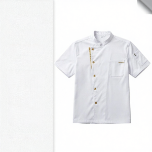 High-end Customized Short-sleeved Logo Printing Chefs Jacket