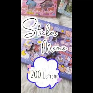 LUCKY CAT - STIKER MOMO ISI 200 LEMBAR | STICKER KOREA BOTOL MINUM 2LT |  | TAPE STIKER DEKORASI DISTIKER WATERPROOFARY | STIKER DIARI SCRAPBOOK | STIKER KARTUN KOREA | STIKER PVC ANTI AIR | STICKER | STICKER 4 VARIASI | STICKER  DINDING | STICKER 200PCS