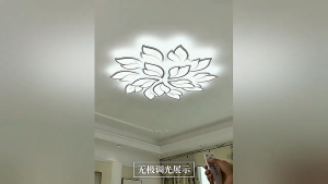 Nordic Chandelier Ceiling Light Tri Color Living Room Lights Dining Lamp Cieling Lights With Remote