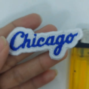 68BRN2 CHICAGO SOX bordir patch emblem iron on