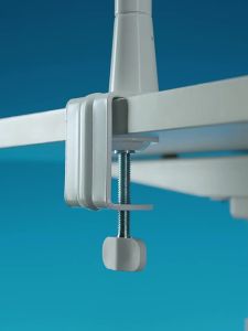 HumaneX | Adjustable Anti-shock Desktop Microphone Stand white