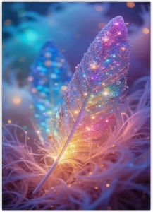 500 1000 1200 2000pcs Jigsaw Puzzle Glow In The Dark Starry Night Feathers Design For Adults Teens Party Family Game Gift