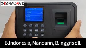 DL mesin absensi  Fingerprint Bahasa Indonesia Mesin Absensi Mesin Absensi Sidik Jari Biometrik