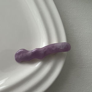 คลิปผมสไตล์วินเทจ Acrylic Wave Duckbill Original Design คลิปผมสไตล์ฝรั่งเศสที่หรูหราและหรูหราสำหรับฤดูร้อนปี 2023