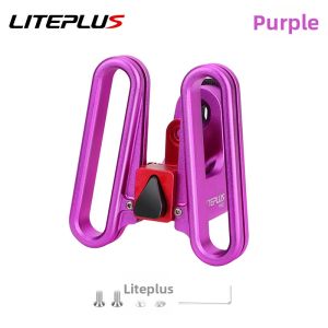LITEPLUS | Bicycle Front Bag Carrier Shelf Extension Adapter for Folding Bikes