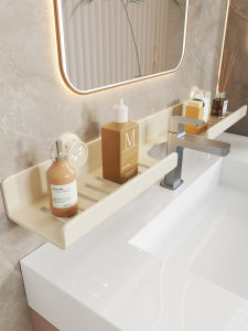 QINQI | Bathroom Sink Storage Rack No Drilling Required