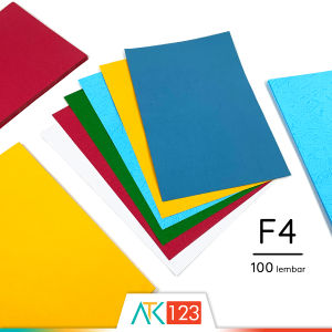 Kertas / Karton Jilid / Sampul Buffalo / Manila Tekstur / Timbul / Textured / Embossed / Cover Paper Folio / F4 150 gsm 100 Lembar
