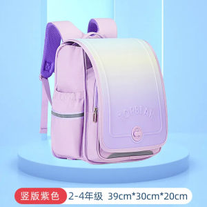 Túi Xách Học Sinh Phổ Thông Tobby Bear Gradient Star Sky Chống Gùi Vai Chống Sốc Chất Liệu Oxford Màu Trơn Túi Đeo Vai Đôi