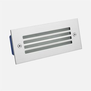 Recessed LED Stair Light IP65 5W Aluminium Waterproof Wall Floor Lamp AC110‑220V for Garden Path Yard Buried Outdoor Lighting