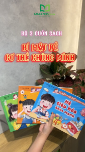 Sách Bí Mật Về Cơ Thể Chúng Mình: Xương - Mắt - Hệ Tiêu Hóa (lẻ tùy chọn) - Sách thiếu nhi Minh Long