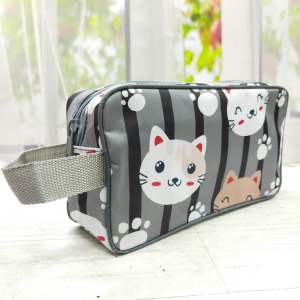 Tas pouch kosmetik make up tas serbaguna kotak tenteng samping