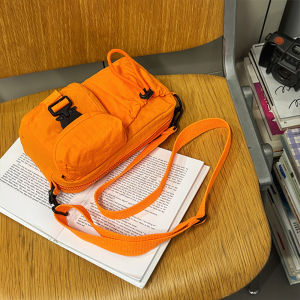 Sports Crossbody Bag Workwear Style Design Single Shoulder Bag Multifunctional Lightweight Chest Bag Mobile Phone Bag