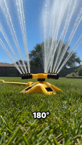 Rotating Garden Sprinkler [Full Set] 360 Degree Automatic Watering System for Grass Lawn Farm Irrigation Tools