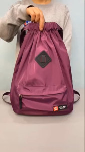 Ba Lô Dây Rút Gấp Gọn Chống Thấm Đa Năng Balo Dã Ngoại 4 Màu Thời Trang Dáng Thể Thao Cao Cấp