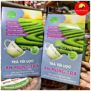 (SALE KHỦNG 30%-60%) Trà An Mộng (40 túi lọc)-Giúp ngủ ngonngủ sâu giấc - Giảm đau đầu do mất ngủ - Giúp an thần giảm căng thẳng - Thanh nhiệt mát gan - Tăng cường chức năng gan thận -Qùa Tây Bắc 27