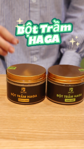 Bột trầm HAGA thượng hạng Mùi hương trầm thượng phẩm Xông nhà vạn khí hanh thông - 30gr/50gr