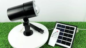 3 ระดับ RGB LED Floodlight ควบคุมผ่านรีโมท ปรับระดับความสว่างได้ สนามคริปโต ไฟหลากสี วัตถุดิบใหม่