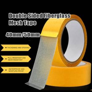 20M Mesh Waterproof Strong Fixed Mesh Tape Mesh Grid Cloth Double Sided Tape