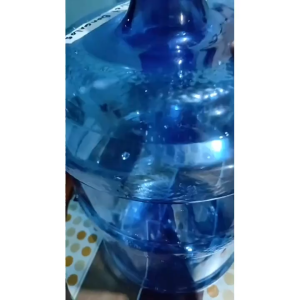 ROUND WATER DISPENSER CONTAINER 5 GALLON = 20 LITERS WITH NON SPILL CAP COVER / LAGAYAN NG TUBIG #AQ