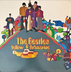[ แผ่นเสียง Vinyl LP ] Artist : The Beatles  Album : Yellow Submarine  Cover : VG++ Disc : VG++ Manufactured : US Released : 1995 Price : 2150