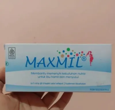 Maxmil Vitamin Ibu Hamil Box isi 30 Tablet