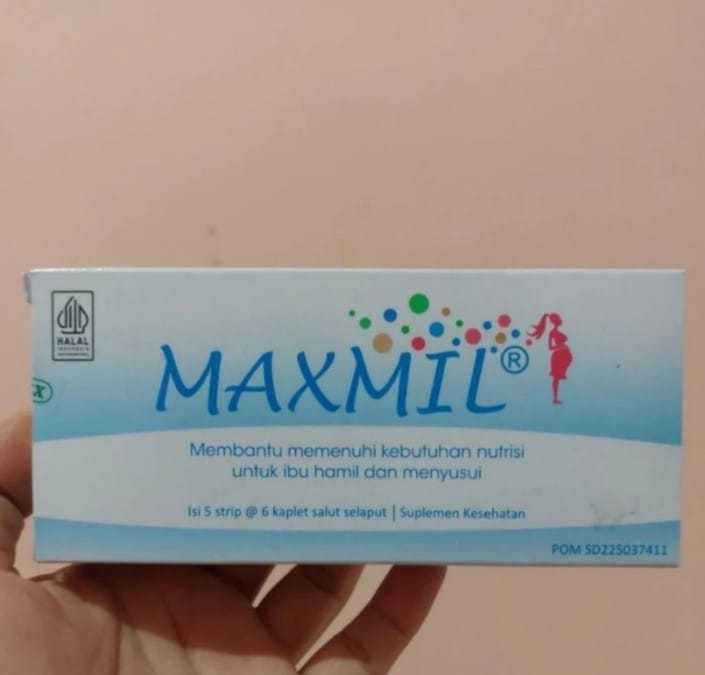 Maxmil Vitamin Ibu Hamil Box Isi 30 Tablet Lazada Indonesia