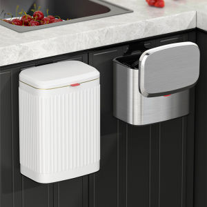 THÙNG RÁC TREO bếp 4L/8L THÙNG RÁC TREO thép không gỉ cho nhà bếp THÙNG RÁC TREO nhỏ