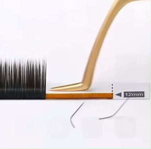 ขนตาปลอม  NAGARAKU ทรงแบนปลายแฉก เนื้อแมตต์ สีเทา สีดํา นุ่มพิเศษ เป็นธรรมชาติ