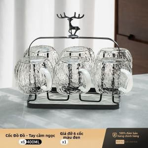 BOANG | Bộ Bình Nước Thủy Tinh Đẹp Dung Lượng Lớn