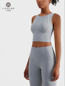 J-SHINE | High Impact Sweat-Wicking Yoga Set Womens Sports Bra and Fitness Pants