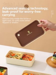 WODEBAIHUI | Portable Microwave-safe Bento Box for Adults and Children