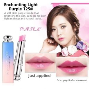 Carotene Color-Changing Lipstick for Women Moisturizing Nourishing and Hydrating Niche Style Lipstick Does Not Fade No Stain on Cup Lip Balm Lip Gloss