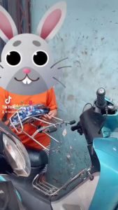 Ghế ngồi xe máy cho bé có tựa đai các loại xe số