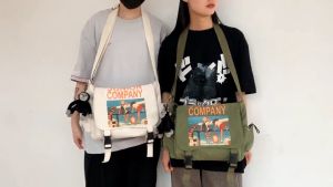 ผู้ชายและผู้หญิง Deere Jack กระเป๋าข้ามร่างกายกระเป๋ากระเป๋าสะพายไหล่เดียวญี่ปุ่น พักผ่อนบูรูเปียกรักษา ร่วมกันไปรษณีย์ กระเป๋ากระเป๋า