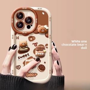 Lucky Full 3D Doll Soft Silicone Phone Case for Honor 200PRO Straight Screen Version Full Cover X50i X40/30S X10 Series Protective Shell
